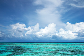 tropical beach in Maldives