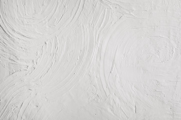 Closeup fragment of white wall