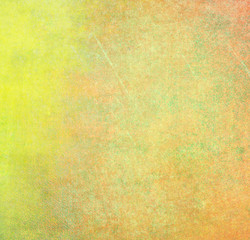 Yellow grunge wall for texture background