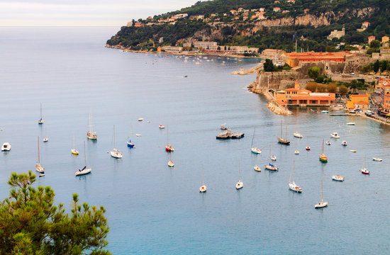 Villefranche-sur-Mer, Provence-Alpes, Alpes-Maritimes, Nice District, Canton Beausoleil, Azure Coast, France.