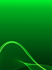 Beautiful dynamic flame wave abstract background