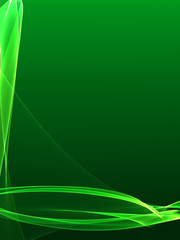 Beautiful dynamic flame wave abstract background