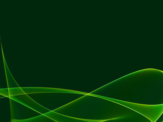 Beautiful dynamic flame wave abstract background