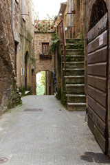 Fototapeta na wymiar Pitigliano city Tuscany Italy