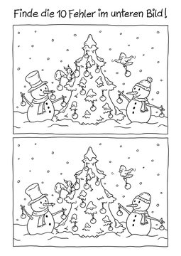 Fehlerbild Weihnachten