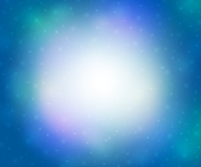 blue backround with stars