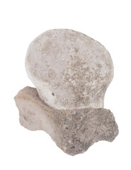 conglomerate rock isolated