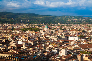 The panorama of Florence 