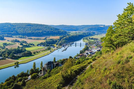 Burgen und Schl&ouml;sser am Neckar
