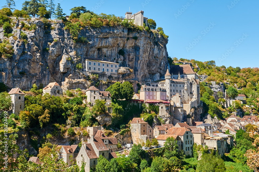 Wall mural The ancient Citte of Rocamadour