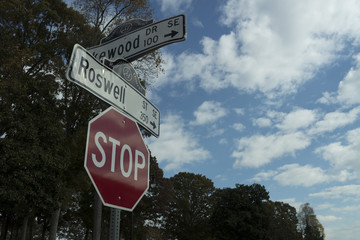 Stop sign