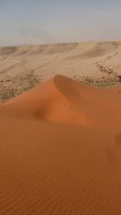 Red dune foreground