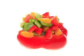 Colourful pepper