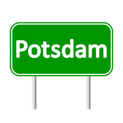 Potsdam road sign.