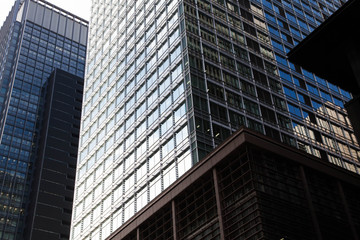 Obraz premium Skyscraper of business and financial district