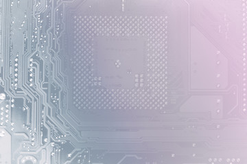 circuit board light background for your business presentation