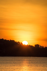 Fototapeta na wymiar sunrise thailand