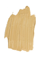 Make up base brush stroke on background