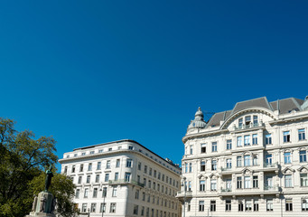 Naklejka premium Viennese Classical style building, Austria, Europe