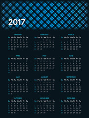 Calendar for 2017