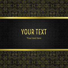 Vintage gold background