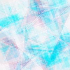 Abstract background. Consists of geometric elements having a triangular shape. In color.