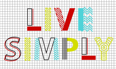 typography, vintage, yellow, easy, easily