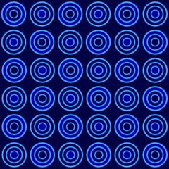 seamless blue circle pattern