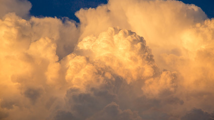 Clouds at sunset