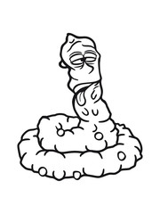 Tired face funny cool pattern design little bitch little shit poop heap smell odd pussycat comic cartoon