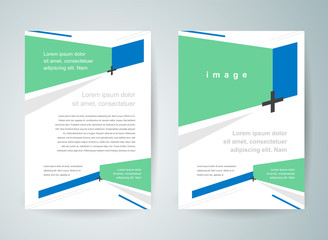 flyer brochure design template cover