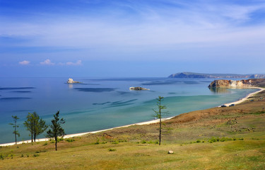 Baikal Lake Landscape, Olkhon Island, Russian Federation