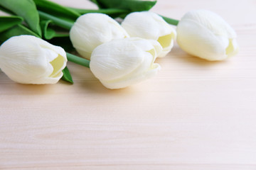 White tulip.