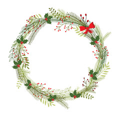 wreath christmas warm empty