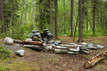 Akkem Valley in Altai Mountains, Siberia, Russian Federation