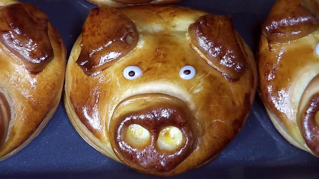 Gl&uuml;cksschweinchen - Neujahrsschweinchen