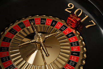 New Year's gift on the roulette wheel