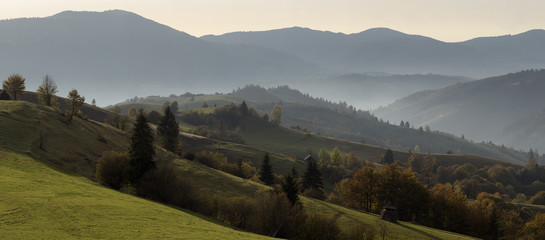 Autumn Afternoon In  Mountain's Meadow