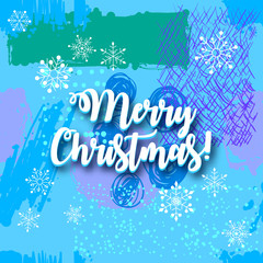 Merry Christmas. Artistic creative universal card. Hand drawn texture. Trendy creative collage with different shapes. Artistic background. Unusual artwork. Modern graphic design. Vector illustration