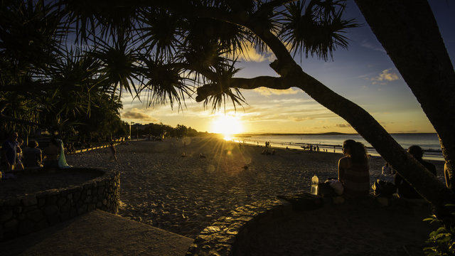 Noosa Heads Sunset Queensland Australia