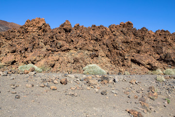 Lava Field on Tenerife, Spain