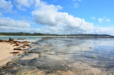 The Mollymook beach in Ulladulla, New South Wales, Australia.