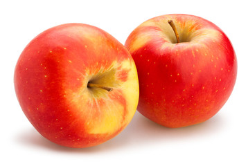 red apples