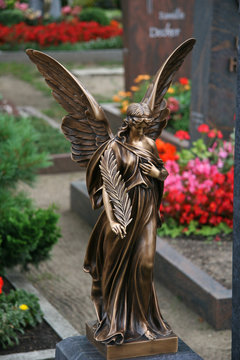 Angel statue blessings