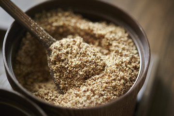 Crushed almonds seasoning 