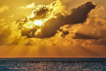 Sunset on la Isla de la Juventud, Cuba