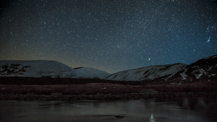 Findhorn valley starscape