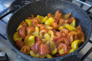 fried strips of peppers