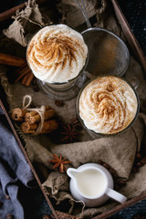 Pumpkin spicy latte 