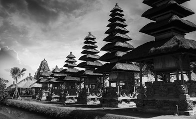 Fototapeta na wymiar view from pura Taman Ayun ,Bali, Indonesia